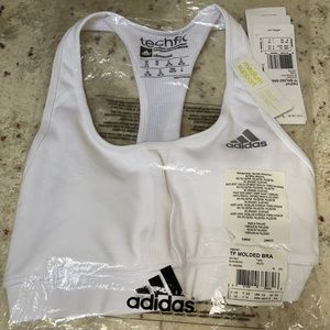 NWT Adidas sports bra Techfit climacool medium support